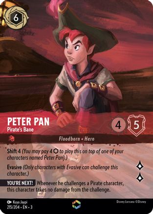 Peter Pan - Pirate's Bane (Enchanted) (215/204) [Into the Inklands]