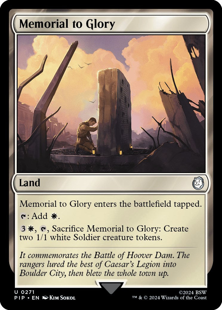 Memorial to Glory [Fallout] | Eastridge Sports Cards & Games