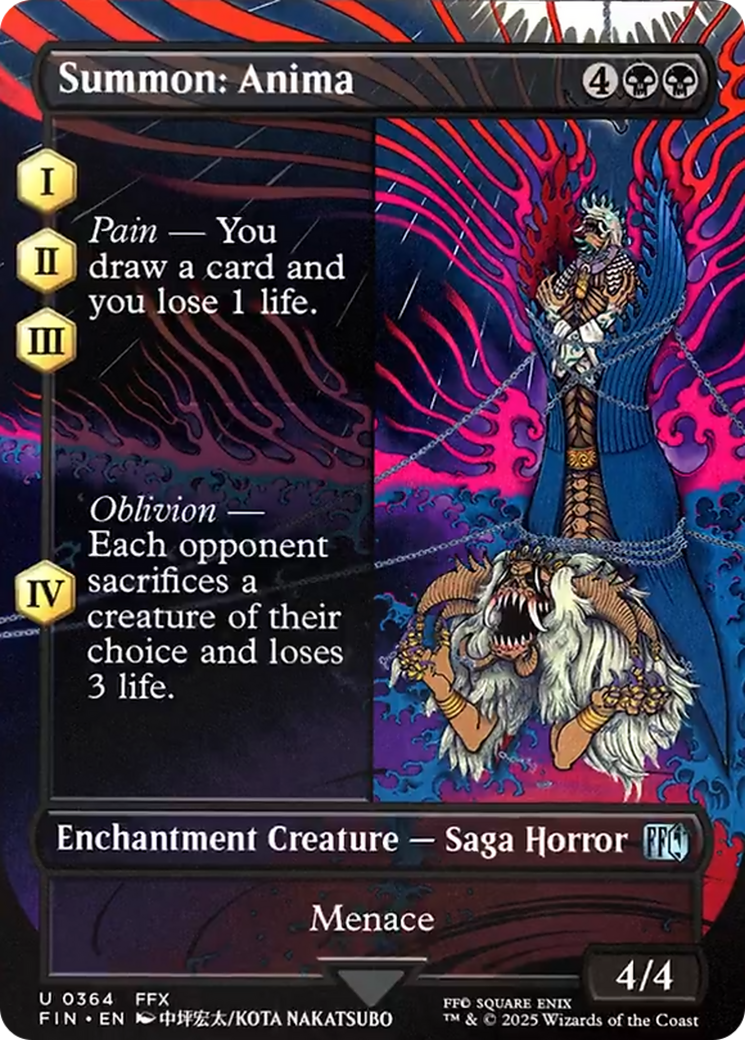 Summon: Anima (Borderless) [FINAL FANTASY] | Eastridge Sports Cards & Games