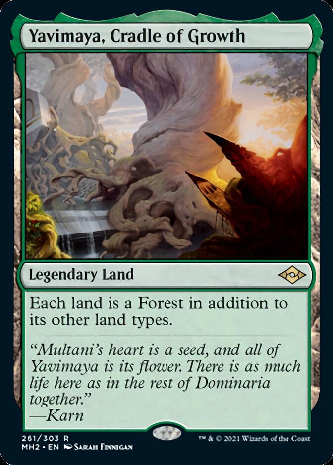 Yavimaya, Cradle of Growth [Modern Horizons 2] | Eastridge Sports Cards & Games