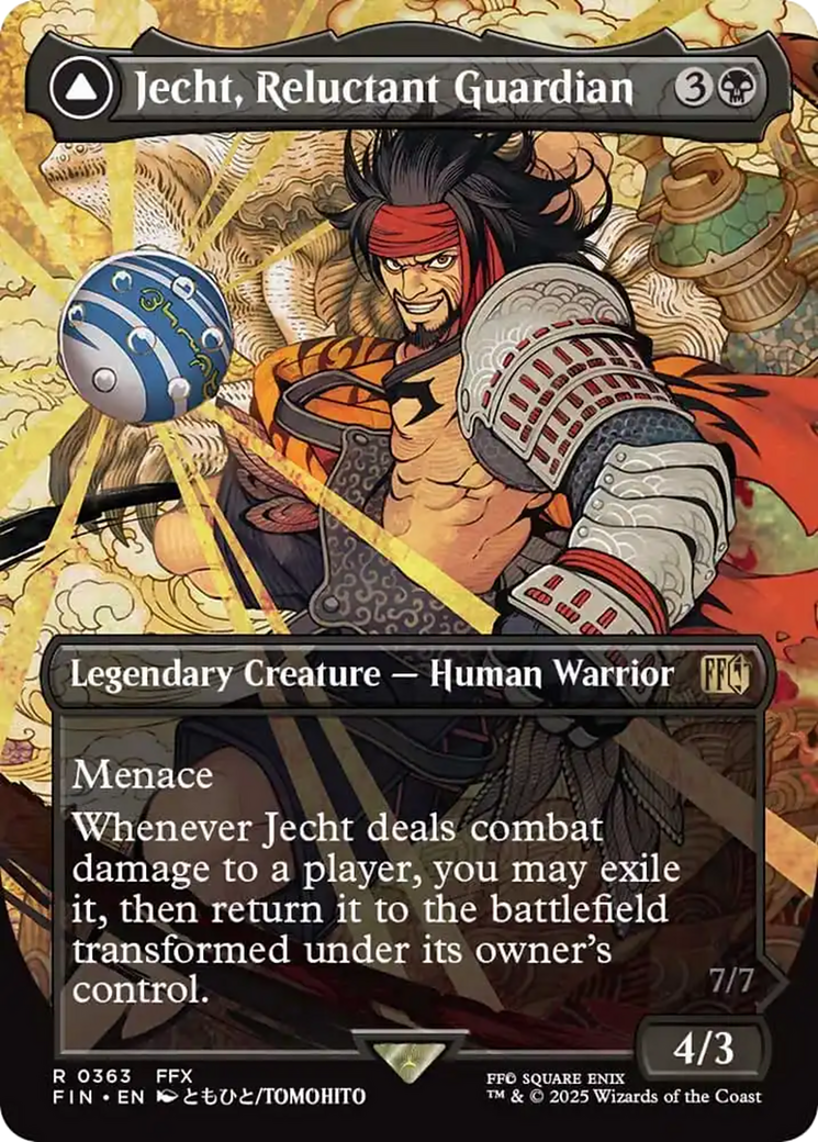 Jecht, Reluctant Guardian // Braska's Final Aeon (Borderless) [FINAL FANTASY] | Eastridge Sports Cards & Games