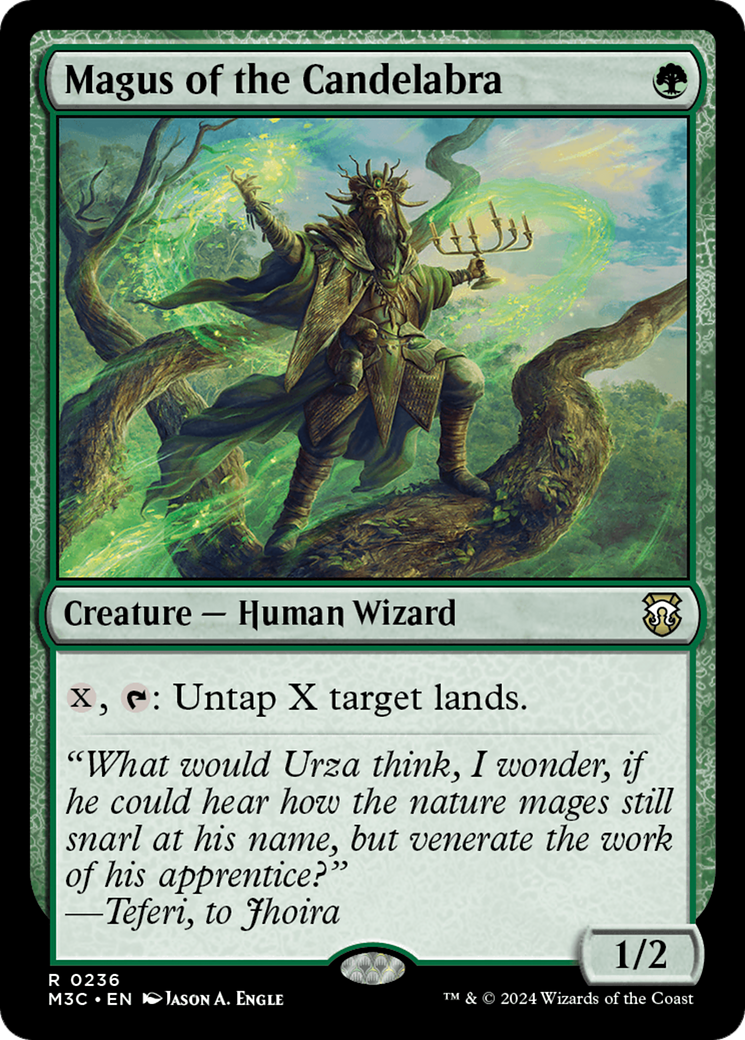Magus of the Candelabra (Ripple Foil) [Modern Horizons 3 Commander] | Eastridge Sports Cards & Games