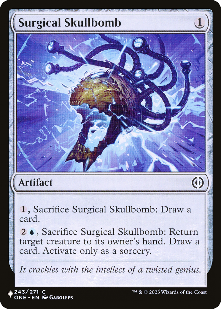 Surgical Skullbomb [The List Reprints] | Eastridge Sports Cards & Games