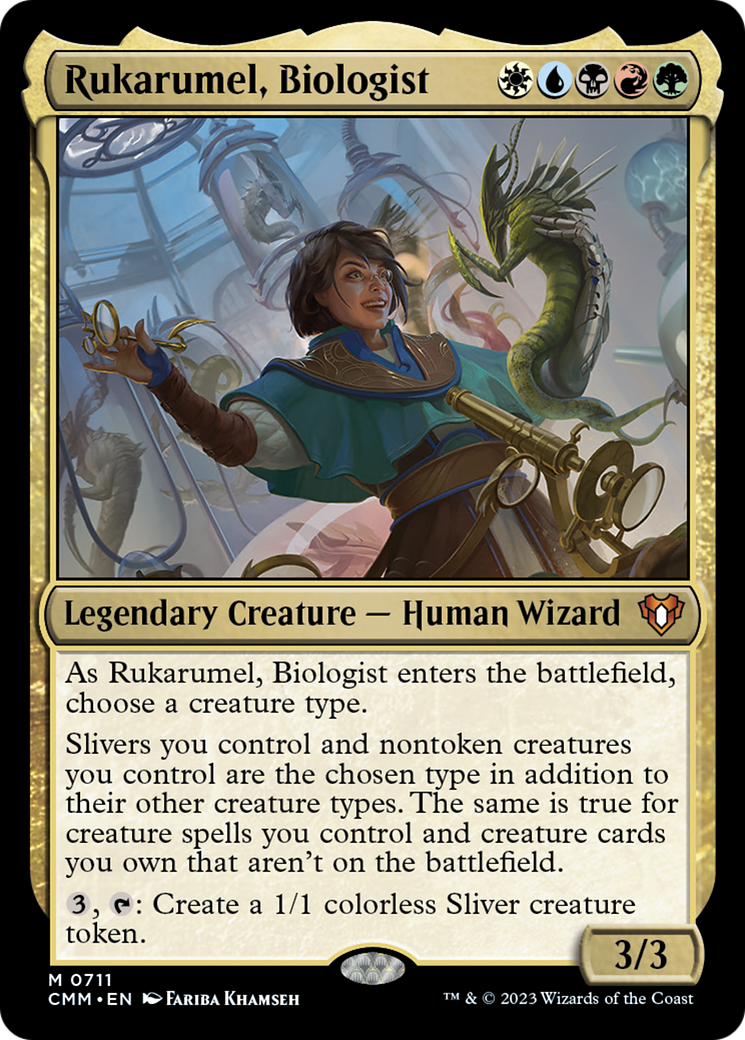 Rukarumel, Biologist [Commander Masters] | Eastridge Sports Cards & Games