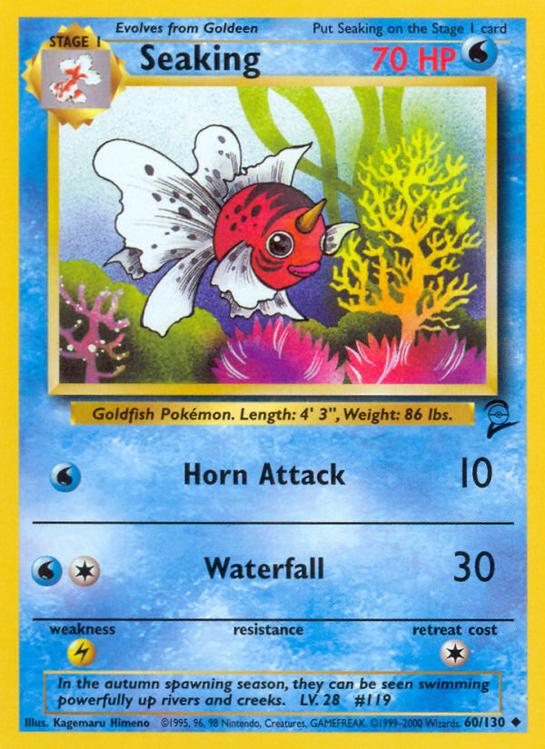 Seaking (60/130) [Base Set 2] | Eastridge Sports Cards & Games