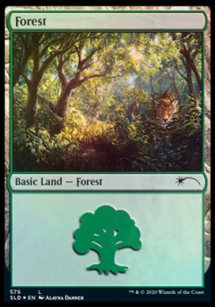 Forest (Cats) (576) [Secret Lair Drop Promos] | Eastridge Sports Cards & Games