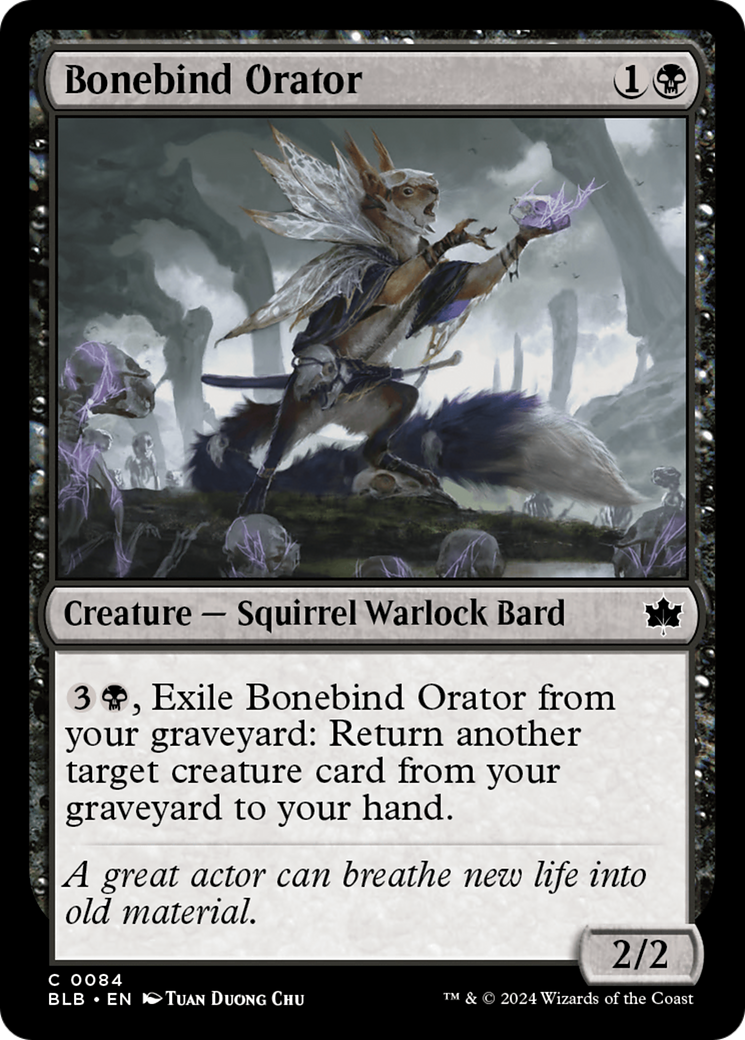 Bonebind Orator [Bloomburrow] | Eastridge Sports Cards & Games