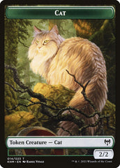 Treasure // Cat Double-Sided Token [Kaldheim Tokens] | Eastridge Sports Cards & Games
