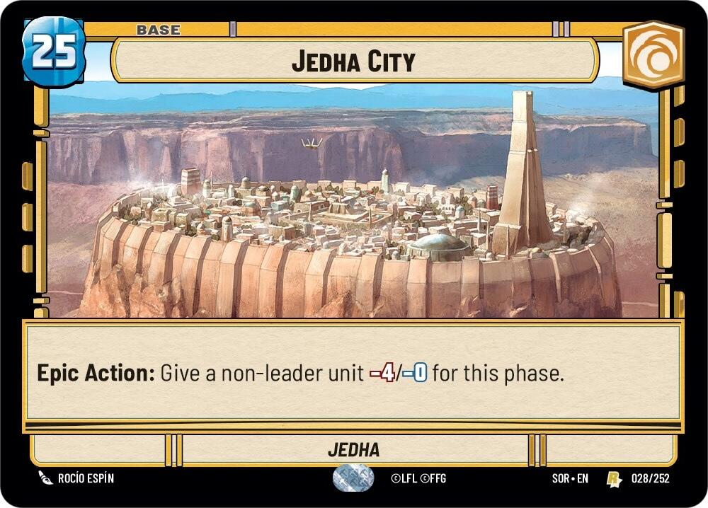Jedha City (028/252) [Spark of Rebellion] | Eastridge Sports Cards & Games