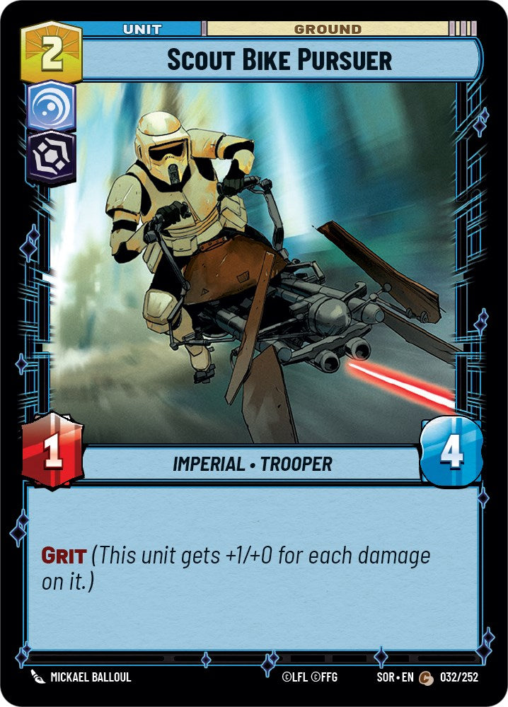 Scout Bike Pursuer (032/252) [Spark of Rebellion] | Eastridge Sports Cards & Games