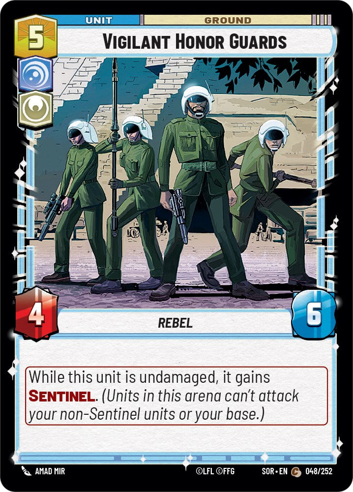 Vigilant Honor Guards (048/252) [Spark of Rebellion] | Eastridge Sports Cards & Games