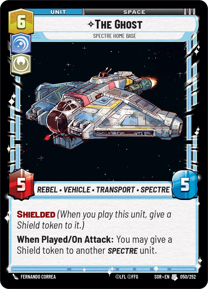 The Ghost - Spectre Home Base (050/252) [Spark of Rebellion] | Eastridge Sports Cards & Games