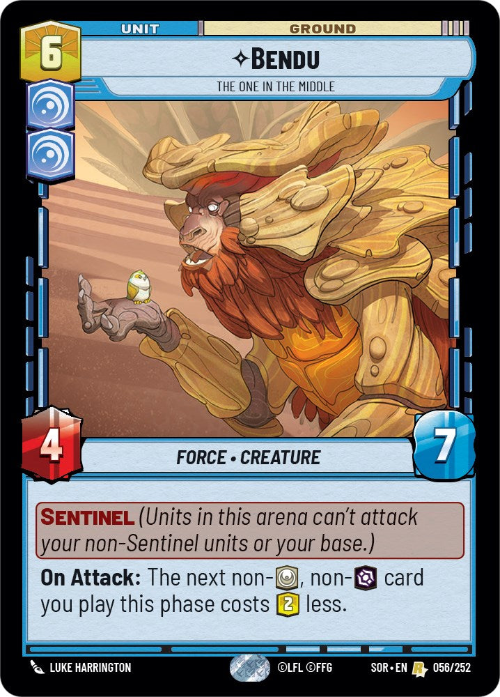Bendu - The One in the Middle (056/252) [Spark of Rebellion] | Eastridge Sports Cards & Games