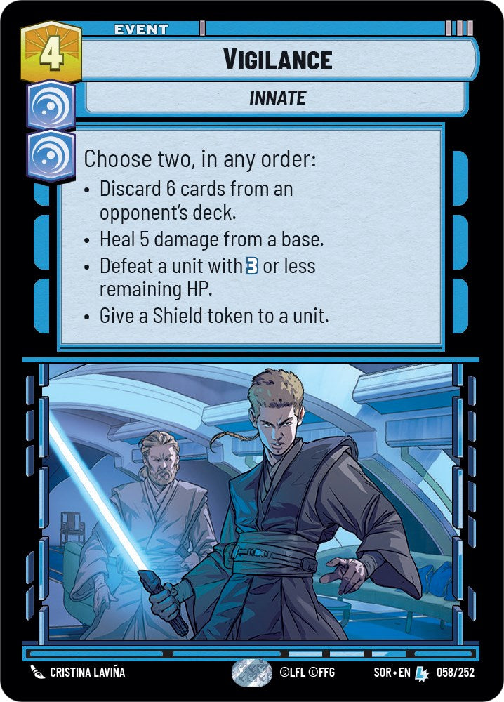 Vigilance (058/252) [Spark of Rebellion] | Eastridge Sports Cards & Games