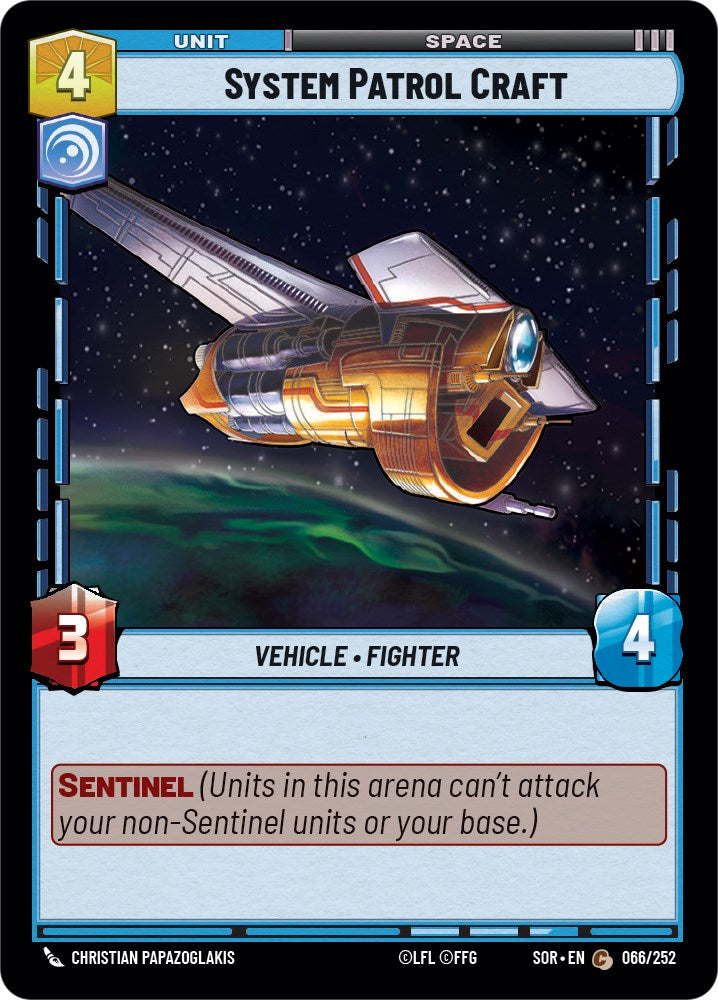 System Patrol Craft (066/252) [Spark of Rebellion] | Eastridge Sports Cards & Games