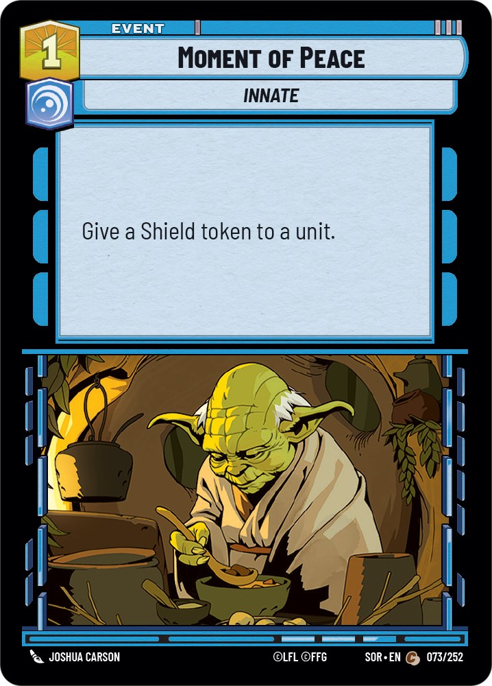 Moment of Peace (073/252) [Spark of Rebellion] | Eastridge Sports Cards & Games