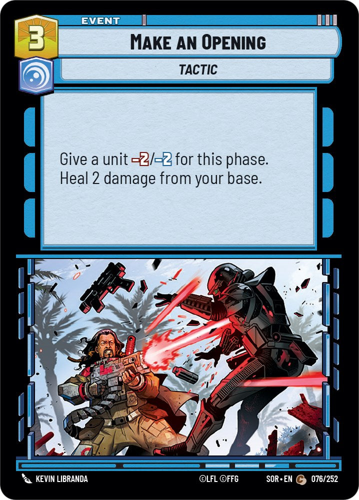 Make An Opening (076/252) [Spark of Rebellion] | Eastridge Sports Cards & Games