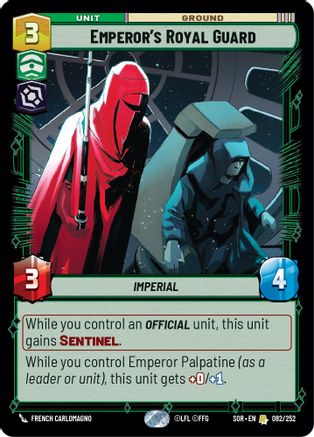 Emperor's Royal Guard (082/252) - Spark of Rebellion