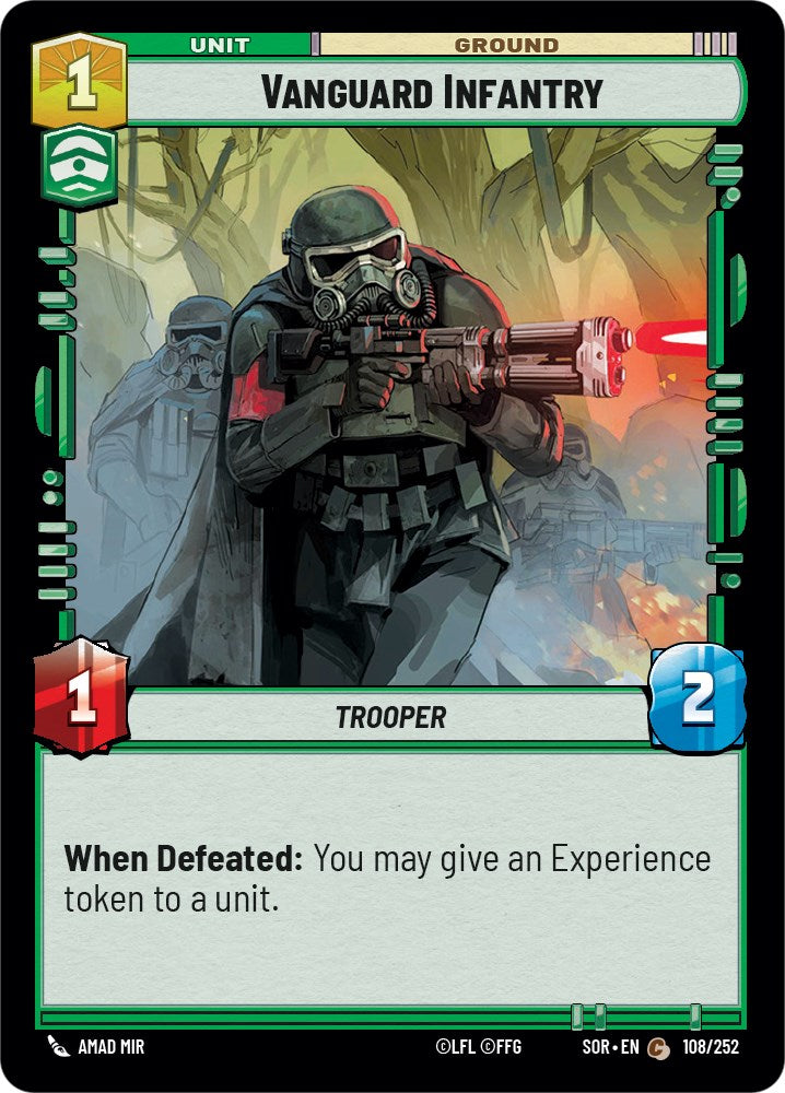 Vanguard Infantry (108/252) [Spark of Rebellion] | Eastridge Sports Cards & Games