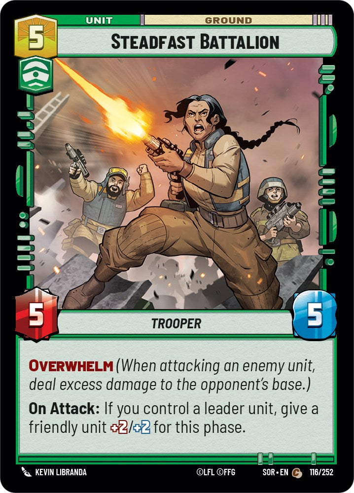 Steadfast Battalion (116/252) [Spark of Rebellion] | Eastridge Sports Cards & Games