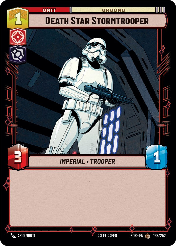 Death Star Stormtrooper (128/252) [Spark of Rebellion] | Eastridge Sports Cards & Games