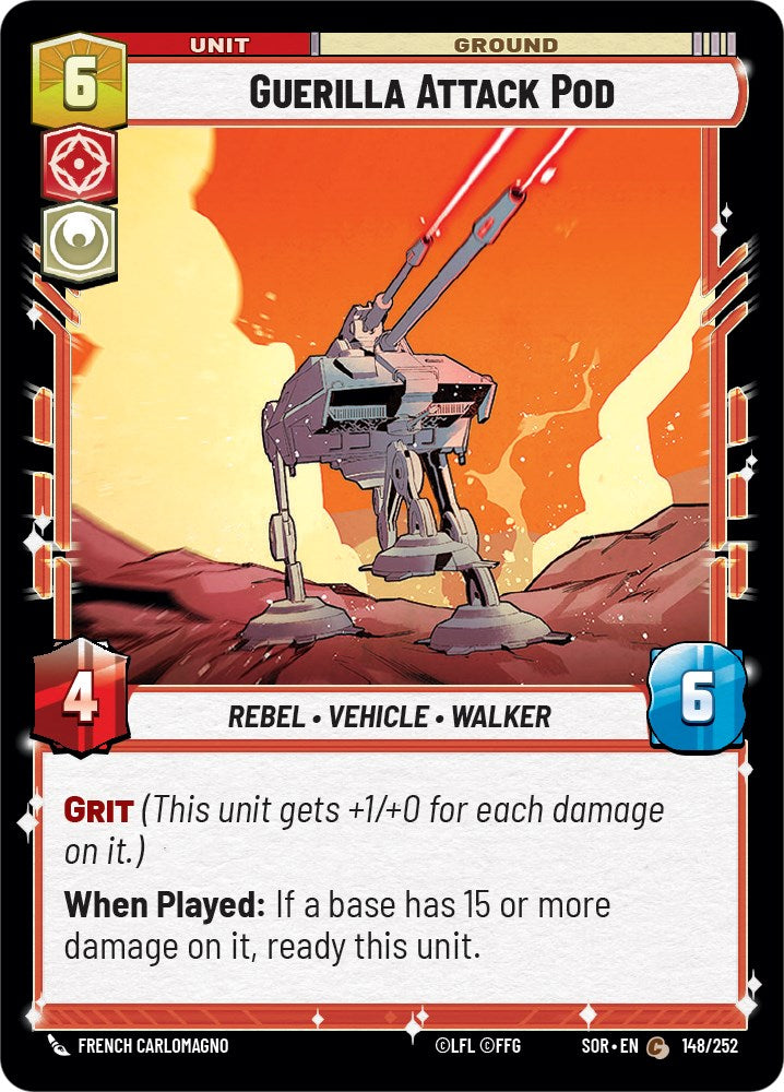 Guerilla Attack Pod (148/252) [Spark of Rebellion] | Eastridge Sports Cards & Games
