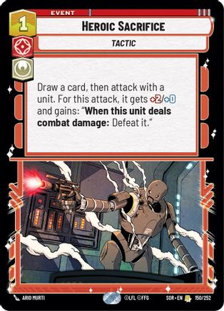 Heroic Sacrifice (150/252) - Spark of Rebellion
