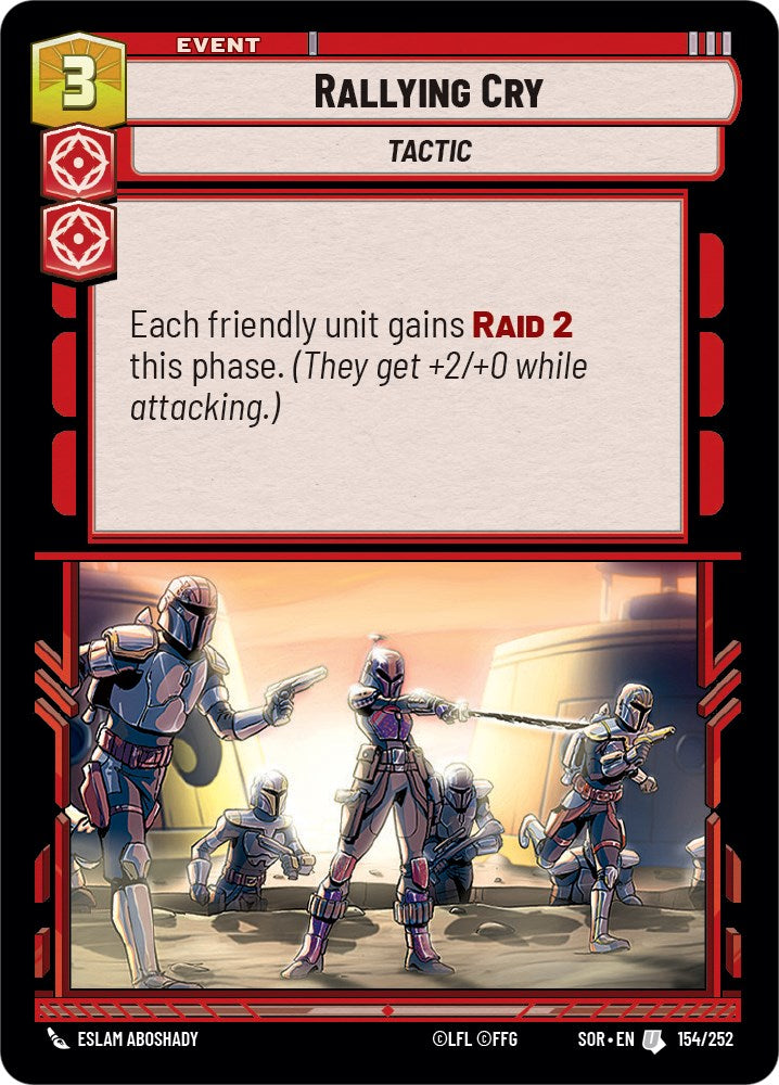 Rallying Cry (154/252) [Spark of Rebellion] | Eastridge Sports Cards & Games