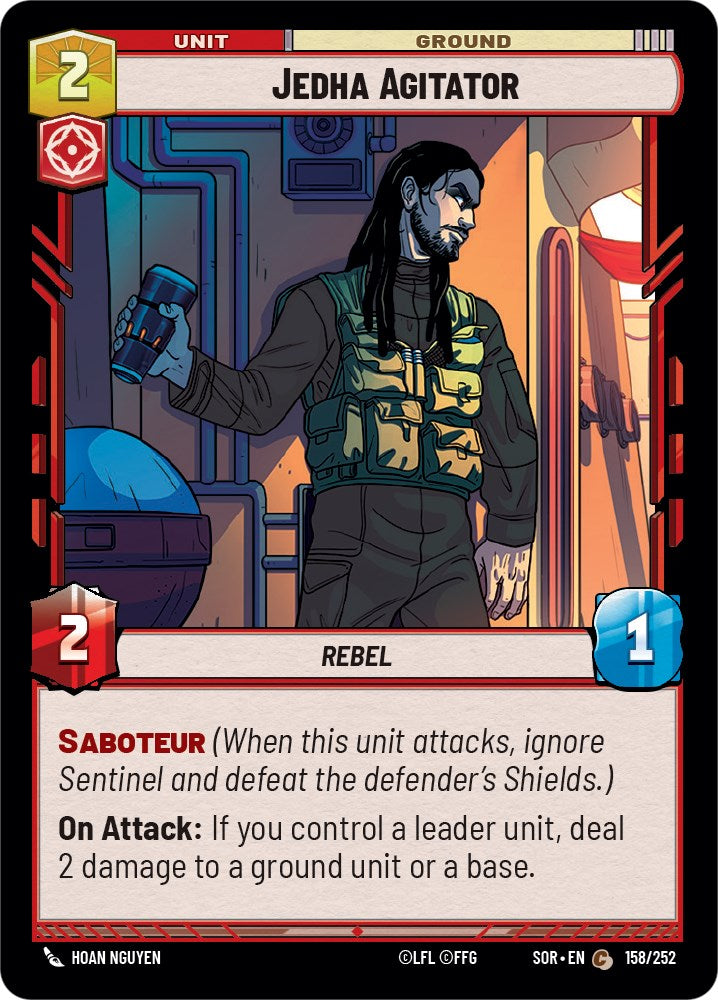 Jedha Agitator (158/252) [Spark of Rebellion] | Eastridge Sports Cards & Games