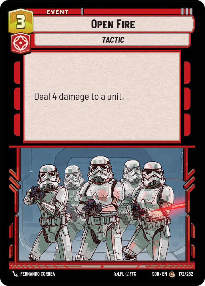 Open Fire (172/252) [Spark of Rebellion] | Eastridge Sports Cards & Games