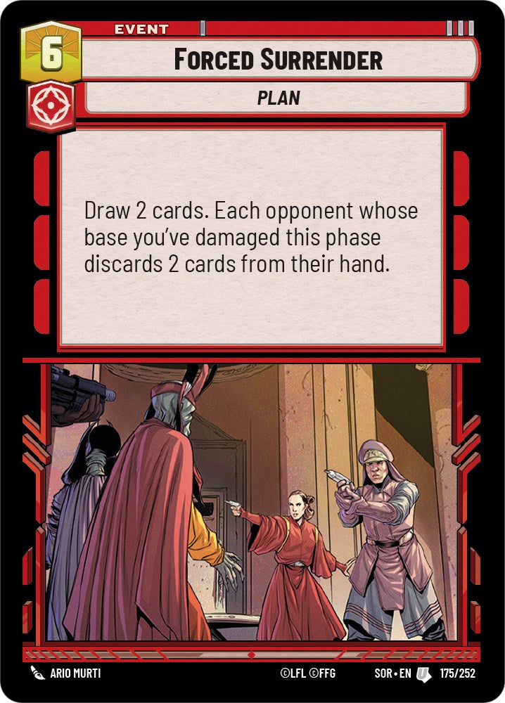 Forced Surrender (175/252) [Spark of Rebellion] | Eastridge Sports Cards & Games
