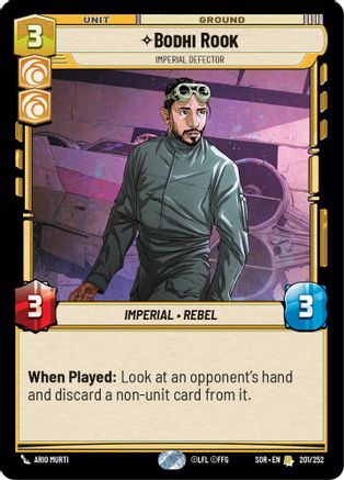 Bodhi Rook - Imperial Defector (201/252) - Spark of Rebellion