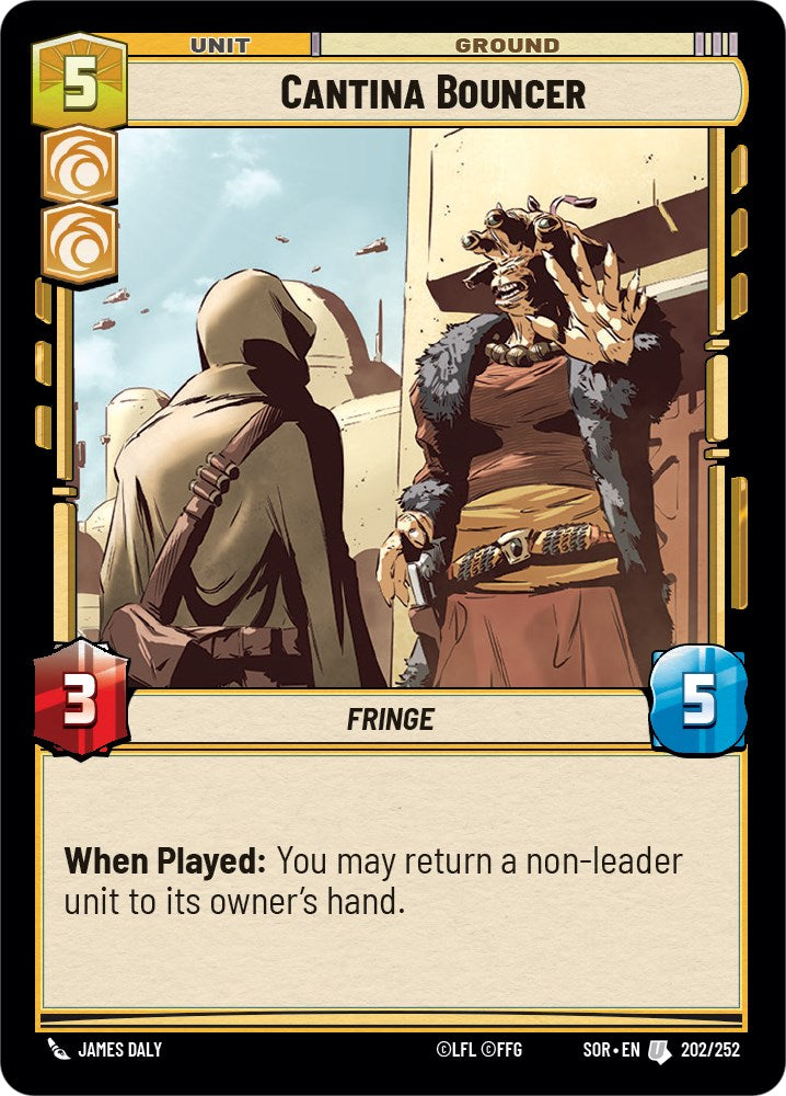 Cantina Bouncer (202/252) [Spark of Rebellion] | Eastridge Sports Cards & Games
