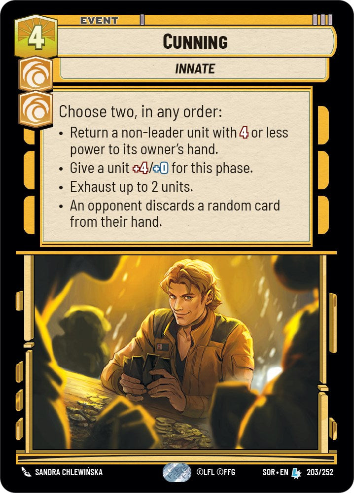 Cunning (203/252) [Spark of Rebellion] | Eastridge Sports Cards & Games