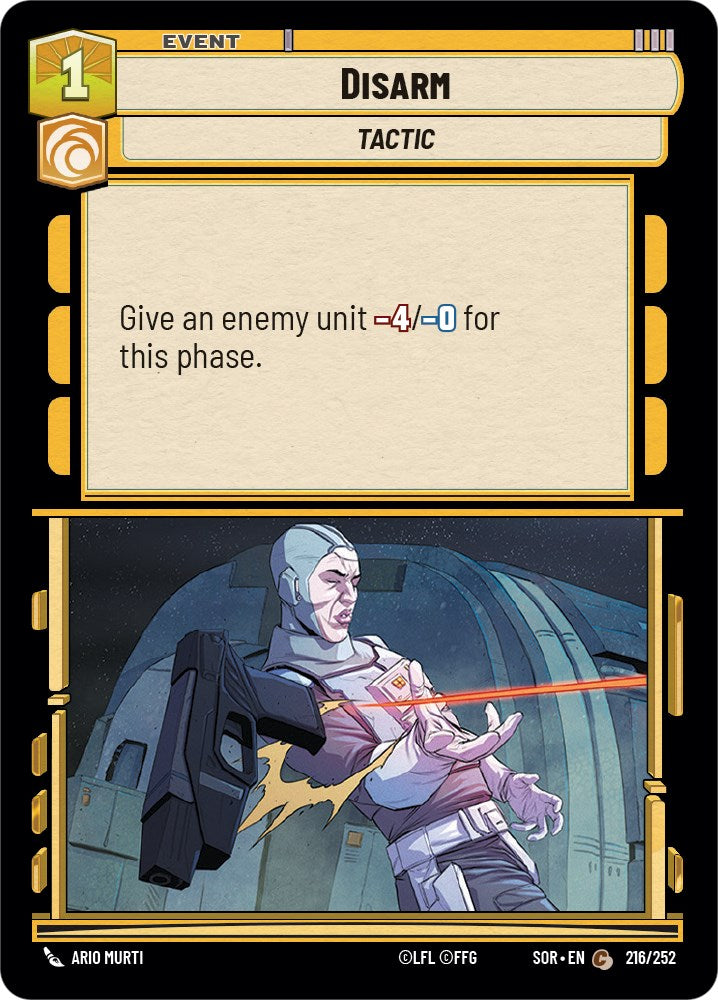 Disarm (216/252) [Spark of Rebellion] | Eastridge Sports Cards & Games