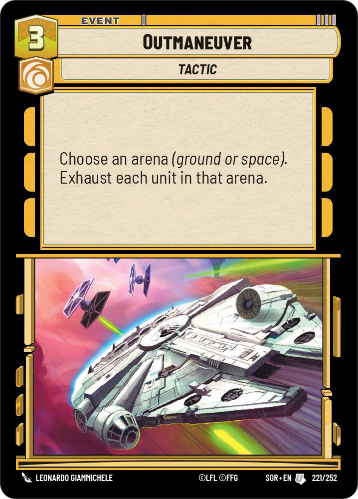 Outmaneuver (221/252) [Spark of Rebellion] | Eastridge Sports Cards & Games