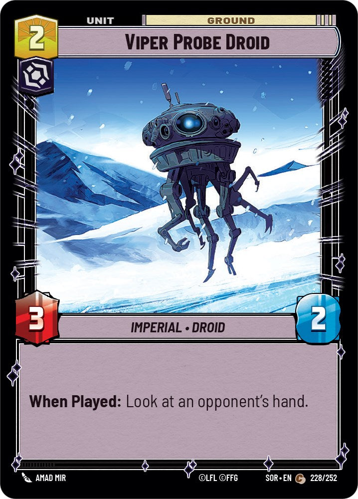 Viper Probe Droid (228/252) [Spark of Rebellion] | Eastridge Sports Cards & Games
