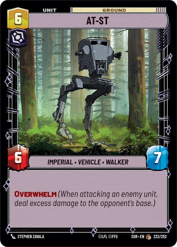 AT-ST (232/252) [Spark of Rebellion] | Eastridge Sports Cards & Games