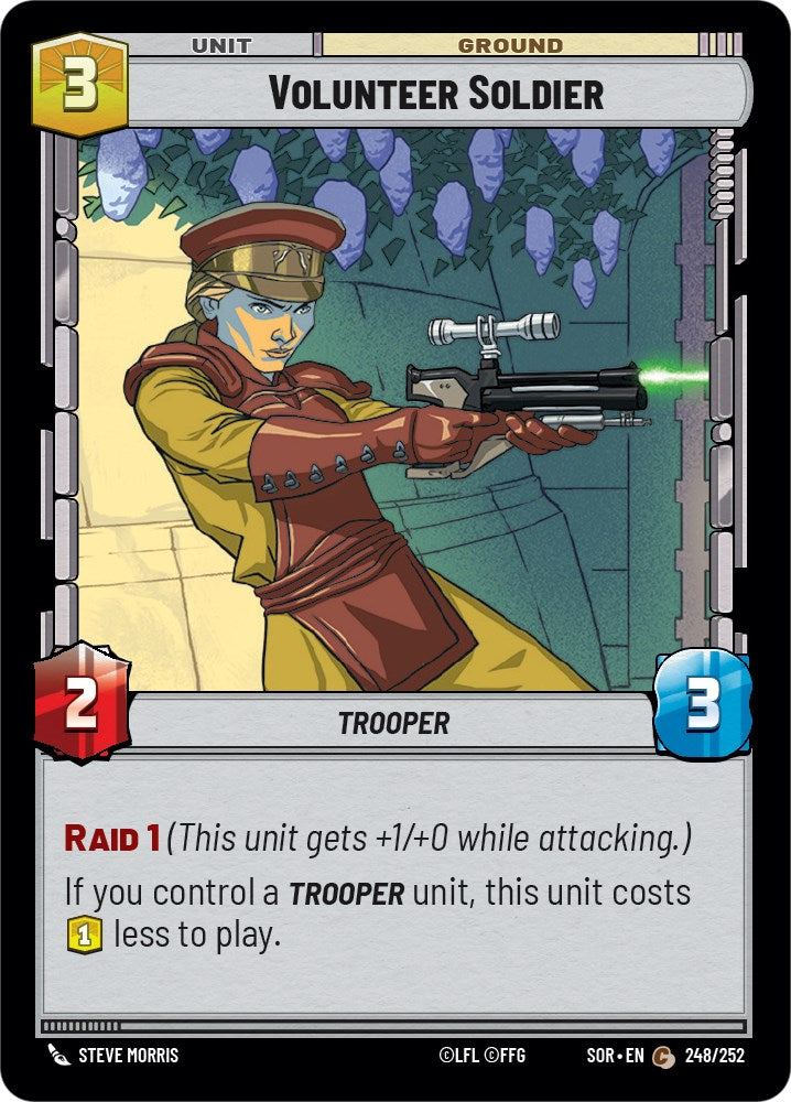 Volunteer Soldier (248/252) [Spark of Rebellion] | Eastridge Sports Cards & Games