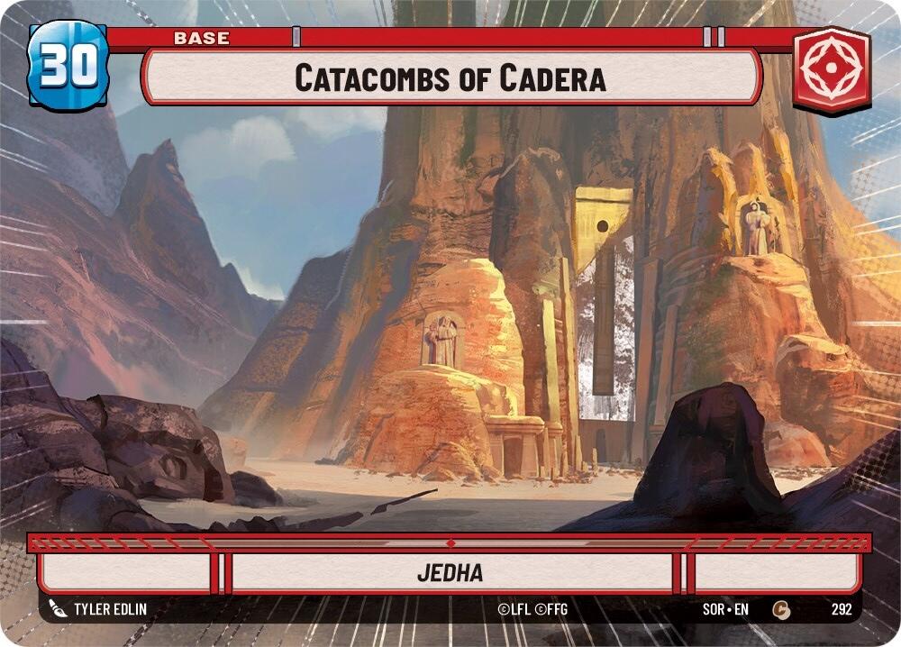 Catacombs of Cadera (Hyperspace) (292) [Spark of Rebellion] | Eastridge Sports Cards & Games