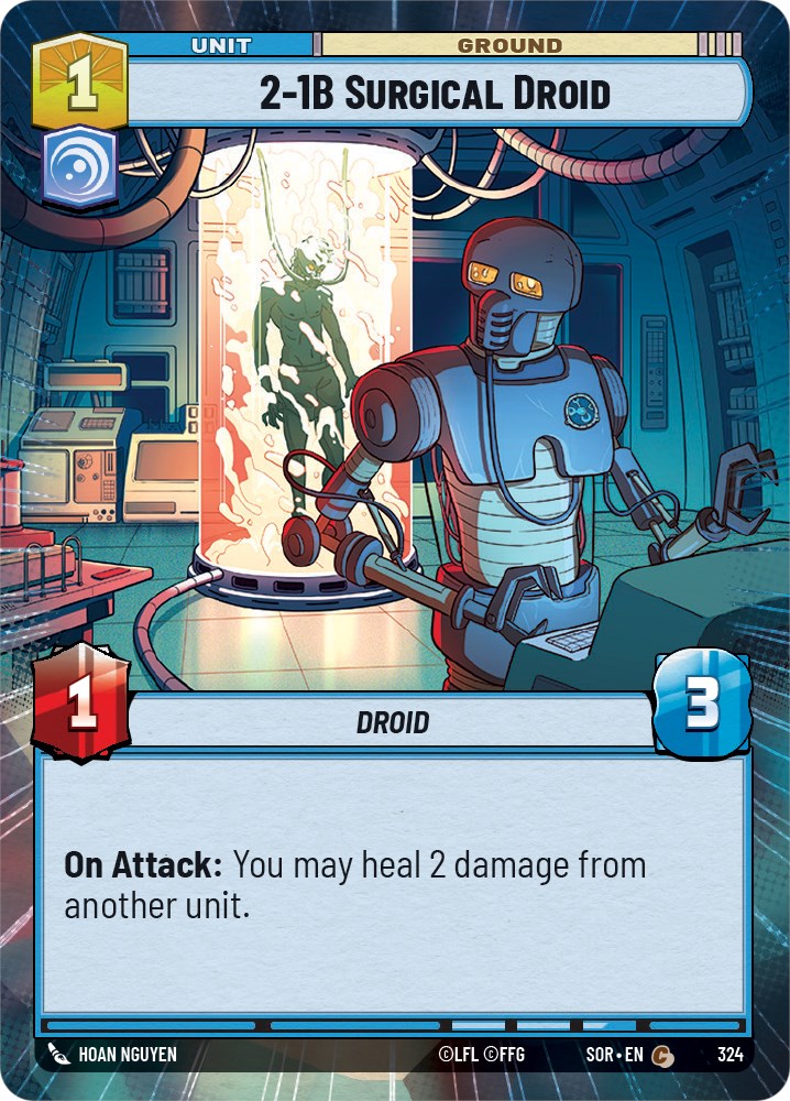 2-1B Surgical Droid (Hyperspace) (324) [Spark of Rebellion] | Eastridge Sports Cards & Games
