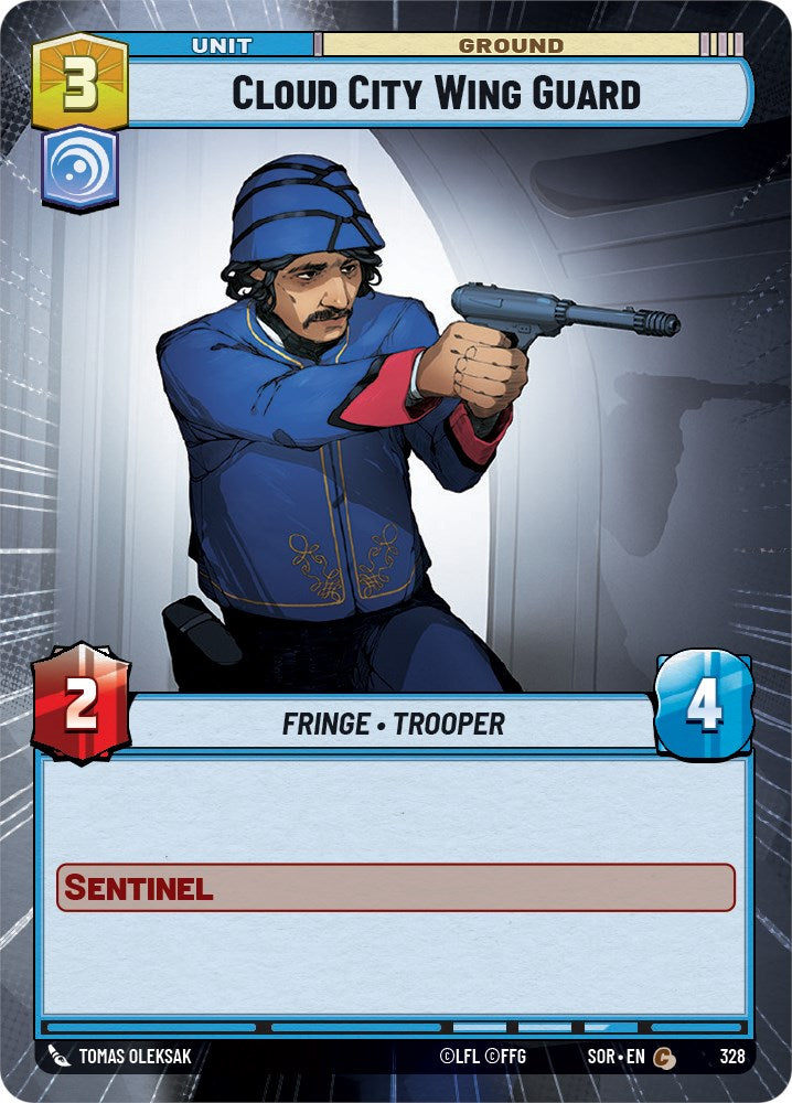 Cloud City Wing Guard (Hyperspace) (328) [Spark of Rebellion] | Eastridge Sports Cards & Games