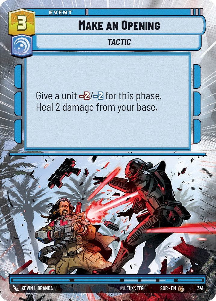 Make An Opening (Hyperspace) (341) [Spark of Rebellion] | Eastridge Sports Cards & Games
