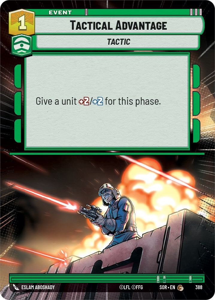 Tactical Advantage (Hyperspace) (388) [Spark of Rebellion] | Eastridge Sports Cards & Games