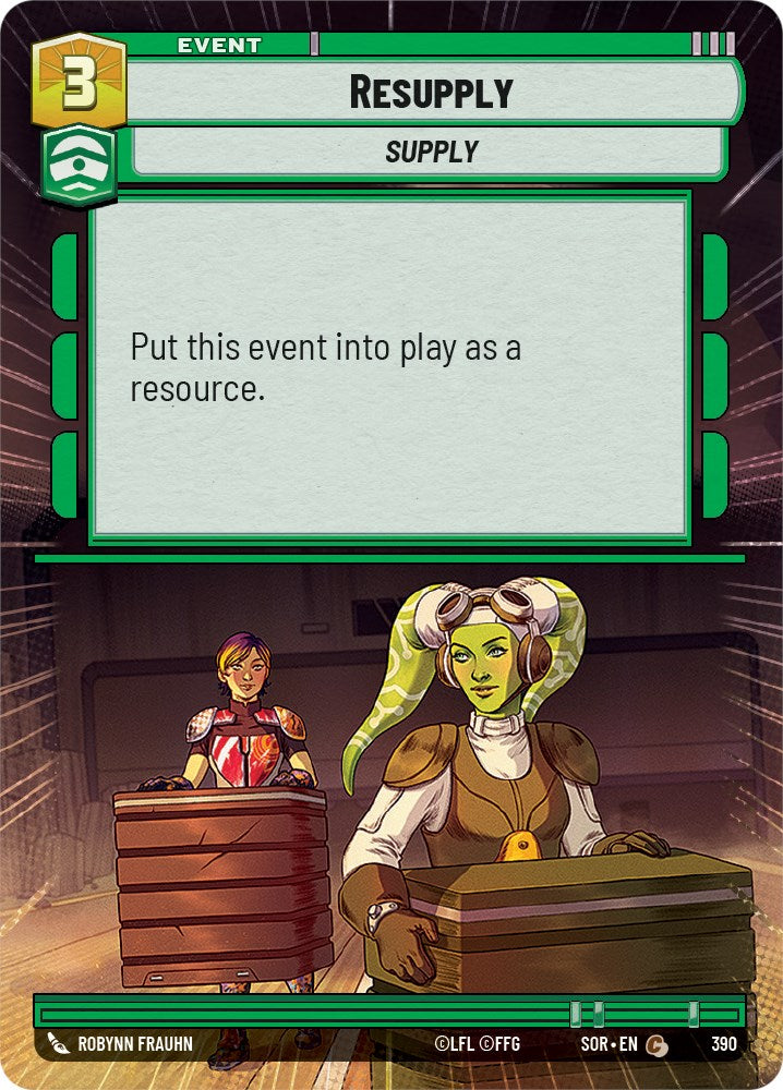 Resupply (Hyperspace) (390) [Spark of Rebellion] | Eastridge Sports Cards & Games