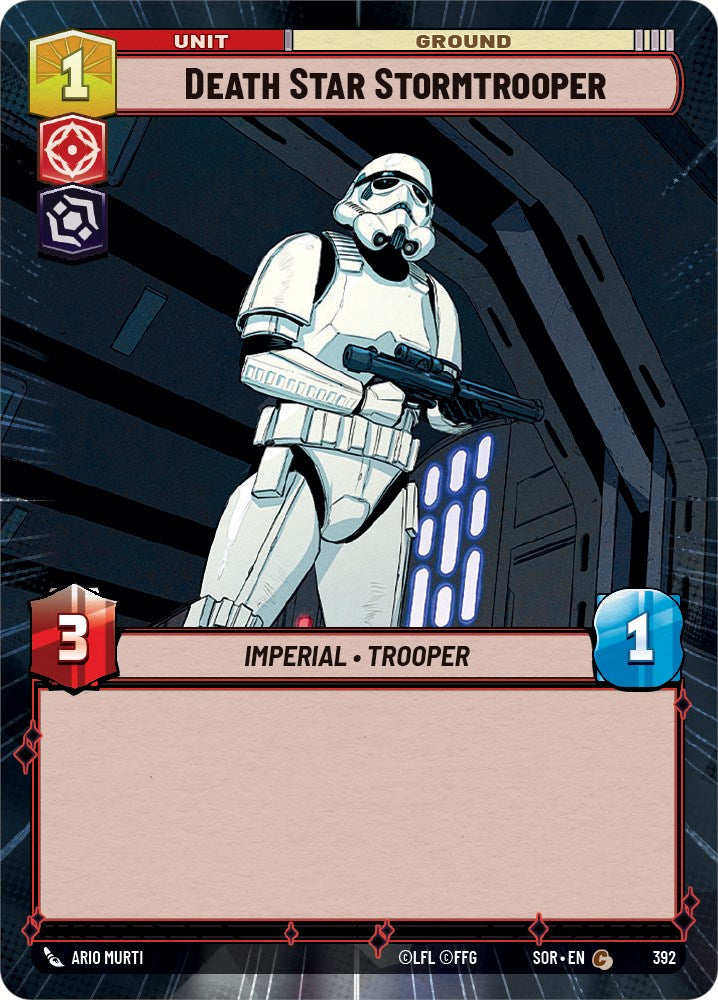 Death Star Stormtrooper (Hyperspace) (392) [Spark of Rebellion] | Eastridge Sports Cards & Games