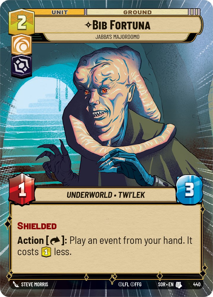 Bib Fortuna - Jabba's Majordomo (Hyperspace) (440) [Spark of Rebellion] | Eastridge Sports Cards & Games