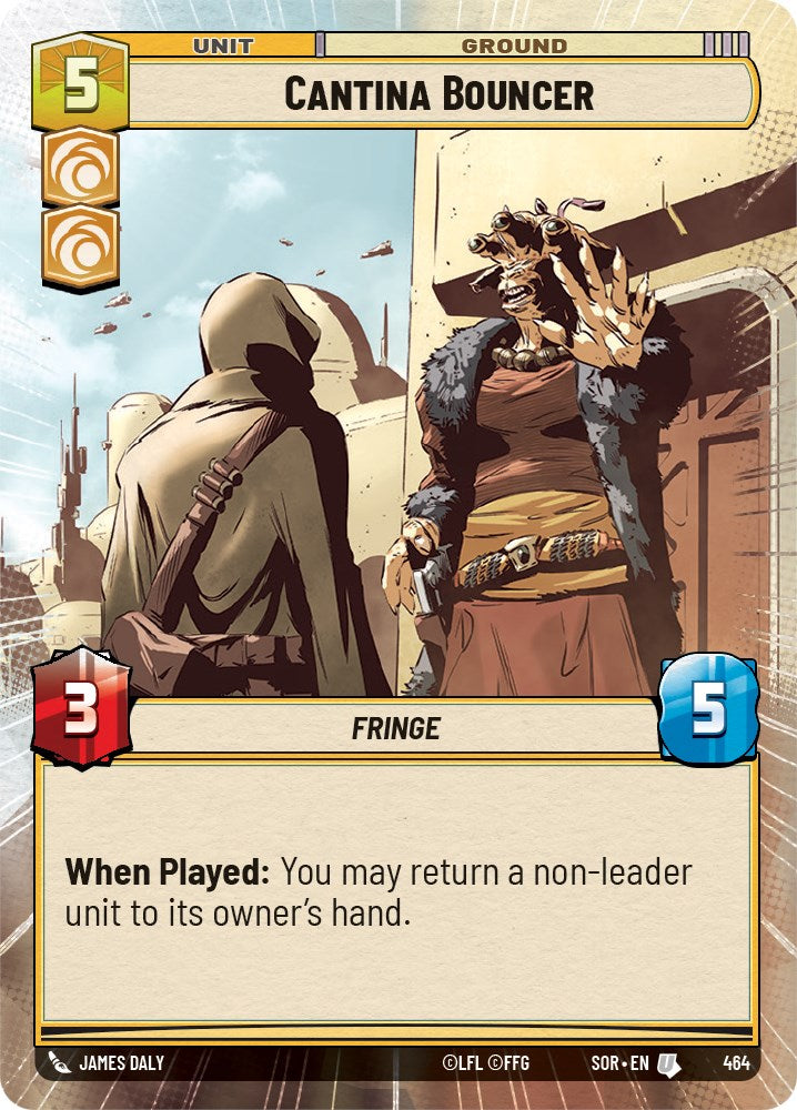 Cantina Bouncer (Hyperspace) (464) [Spark of Rebellion] | Eastridge Sports Cards & Games