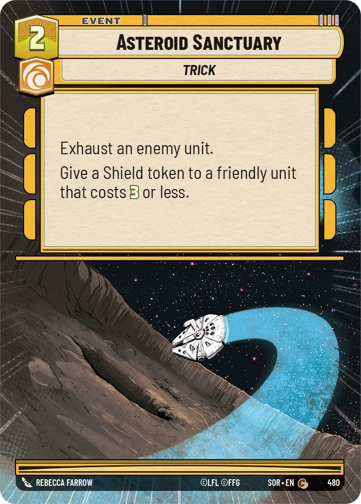 Asteroid Sanctuary (Hyperspace) (480) [Spark of Rebellion] | Eastridge Sports Cards & Games