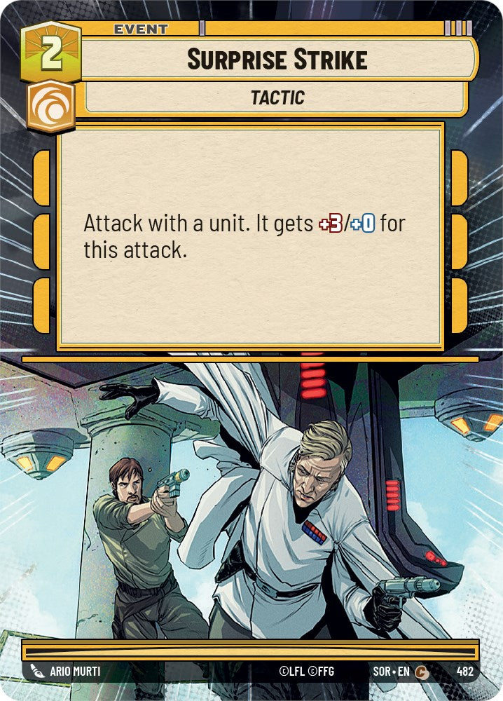 Surprise Strike (Hyperspace) (482) [Spark of Rebellion] | Eastridge Sports Cards & Games
